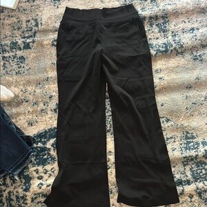 Women's Black Wide leg pant athlete